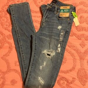 Aeropostale stacked ultra skinny jeans men’s size 30 x 34 NWT